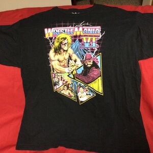 WRESTLE MANIA VI tshirt